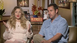 Blended  Adam Sandler and Drew Barrymore Interview  Official Warner Bros [upl. by Anrim]