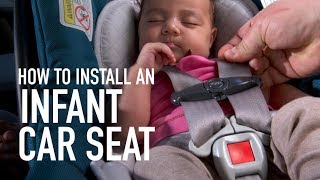 Infant car seat installation [upl. by Phylis]