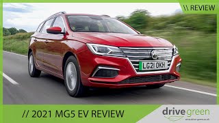 2021 MG5 EV Review  Best value EV on the Market  4K [upl. by Nylodnew15]