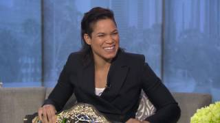 UFC Champion Amanda Nunes talks defeating Ronda Rousey [upl. by Nyrhtac]