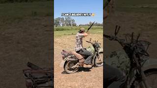 Motorbike archery vs Horseback  which is better archery bow [upl. by Ednew309]