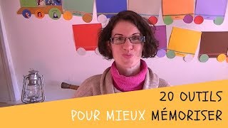 20 outils pour MIEUX MÉMORISER [upl. by Saidee]