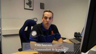 Yves Sauvain  Commandant de la Police de CransMontana [upl. by Boorer]