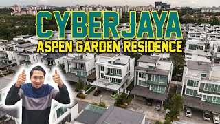 CYBERJAYA Dengan PUTRAJAYA Dekat Je Weh Kalau Beli Rumah Ni  Aspen Garden Residence [upl. by Assena]