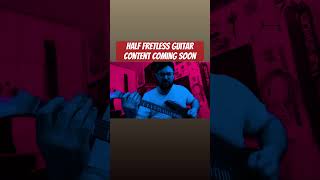 guitar fretlessguitar fretless hardrocktypebeat trend follow youtubeshorts remixthis [upl. by Anoblav]