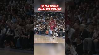 Why the ‘96 Chicago Bulls are the greatest team of all time nba basketball shorts michaeljordan [upl. by Lucilla608]