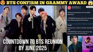 bts confirm in grammy award 😱 BTS Grammy Awards  bts news today [upl. by Llenahs]