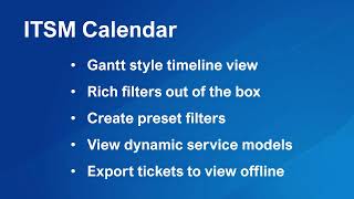 How to use the calendar in BMC Helix ITSM [upl. by Rosenkrantz]