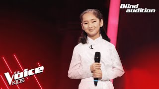 AmintsetsegB  quotEejiin Buuvein Duuquot  Blind Audition  The Voice Kids Mongolia 2024 [upl. by Dianuj]