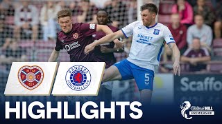 Hearts 00 Rangers  Stalemate in Season Opener  William Hill Premiership [upl. by Ahtikal]