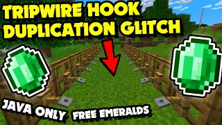 How to do the TRIPWIRE DUPLICATION Glitch in Minecraft 118 Minecraft Tutorial [upl. by Zubkoff]