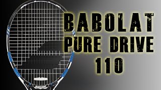 2015 Babolat Pure Drive 110 Racquet Review  Tennis Express [upl. by Norword225]