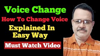 Active And Passive Voice  Voice Change UNIQUELEARNINGLAB [upl. by Drescher]