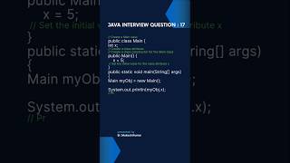 17 what are the questions asked in Java interview javaprogramming [upl. by Ybot]