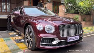 Bentley Flying Spur V8SpeedAzure 2023 ₹7 crore  Reallife review [upl. by Gerdeen]