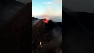 Mount Etna spectacular eruption [upl. by Hoppe]