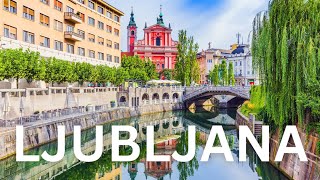 LJUBLJANA TRAVEL GUIDE  Top 10 Things to do in Ljubljana Slovenia [upl. by Marleen]