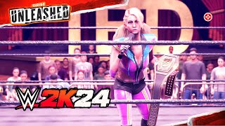 WWE 2K24 MyRISE quotUnleashedquot  Part 1 [upl. by Durham]