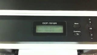 Brother dcp 1512r Сброс сообщения нет тонера Сброс счетчика тонера [upl. by Haduj]