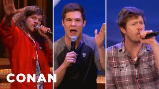 The quotWorkaholicsquot Rockin Ode To Best Friends  CONAN on TBS [upl. by Llerref44]