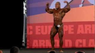 Wesley Gasparotto  Competitor No 10  Final  Junior  Arnold Classic Amateur Europe 2012 [upl. by Ikuy]