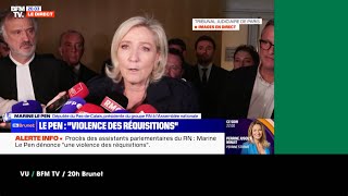 VU du 141124  Marine Le Pen inéligible [upl. by Monagan]