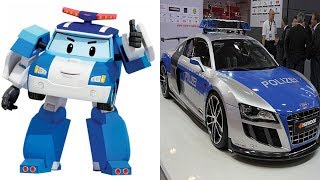 Robocar Poli Characters In Real Life 2022 [upl. by Ailido671]