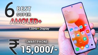 6 Best Super Amoled Display Phone Under 15000 in 2022 [upl. by Lytsyrk]