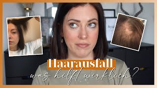 HAARAUSFALL bei Frauen  Welche Mittel helfen wirklich Wie rege ich das Haarwachstum an [upl. by Ellesij406]