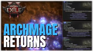 Path Of Exile 2  Archmage Returns In POE2 amp Sire Of Shards Created In A Gem Looks Awesome [upl. by Mariken]