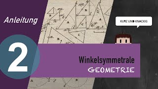 Winkelsymmetrale 2 Klasse  Geometrie [upl. by Elgar]