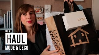 Haul  Mode amp Déco Maison du Monde Hema HampM Home Maje Zara Claudie Pierlot [upl. by Petronilla]