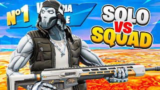 SOLO vs SQUAD su Fortnite MA il PAVIMENTO è LAVA😱 IMPOSSIBILE [upl. by Wallach]