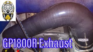 Yamaha GP1800R SVHO Worx Racing Freeflow Exhaust How To Install [upl. by Madai315]