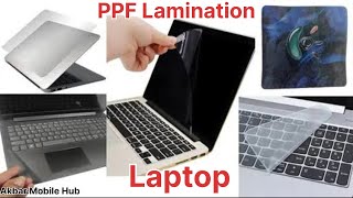 PPF Laptop Lamination 💻 Full Production Amazing Service 🔥❤️👉🏻 Paint Protection Film [upl. by Cornwall]