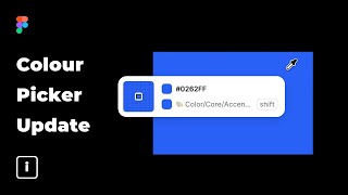 Figma colour picker update [upl. by Arno]