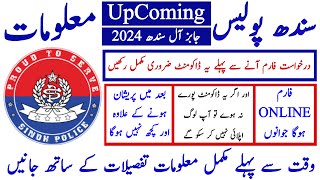 Upcoming New Jobs 2024 Sindh Police Required Document Apply Online Information  Technical Job Info [upl. by Araes795]