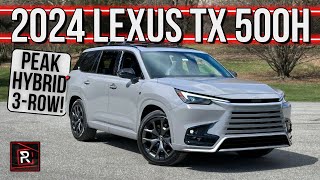 The 2024 Lexus TX 500h FSport Is The Ultimate 3Row Hybrid SUV Family Hauler [upl. by Antonie]