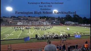 20240921 •Farmington High School Marching Band •Exhibition •Farmington Marching Invitational [upl. by Galina]