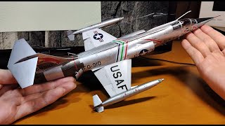 【第205回】米空軍のF104Cを作る [upl. by Vedis467]