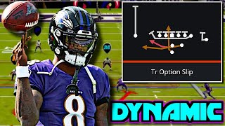 GREATEST QB Run Scheme in Madden 24 DYNAMIC Offensive Scheme Is OVERPOWERED [upl. by Annayram]