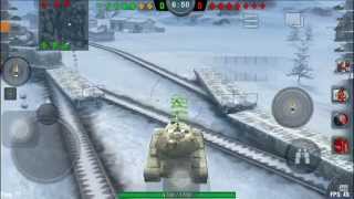 T54 amp M103 gameplay  World of Tanks Blitz [upl. by Ylelhsa]