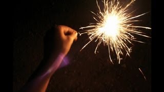 How to Photograph Sparklers  How to Become a Better Photographer [upl. by Rolland]