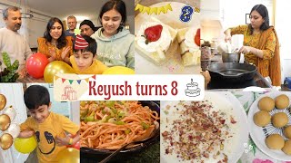 Birthday Vlog  Keyush turns 8 with FunFood and Laughter [upl. by Cad897]