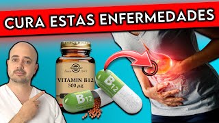 9 ENFERMEDADES que se CURAN con VITAMINA B12  ¿Como DEBES tomarla [upl. by Kariotta]