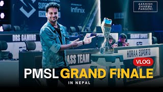 PUBG Mobile Super League PMSL GRAND FINALE IN NEPAL  VLOG  For the first time in Nepal  Aashish [upl. by Chilt]