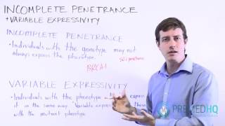 Incomplete Penetrance and Variable Expressivity [upl. by Atkins]