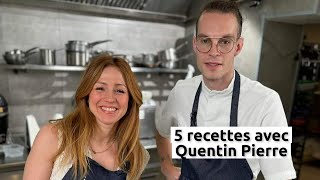 5 recettes avec Quentin Pierre 2024 [upl. by Good515]