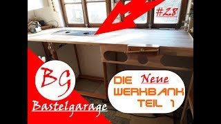 28 Die Werkbank mit VakuumAbsaugtisch amp selbstgebautem Schraubstock Teil 1 [upl. by Prudhoe]