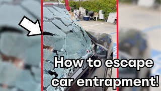 How to Escape Car Entrapment [upl. by Etteluap288]